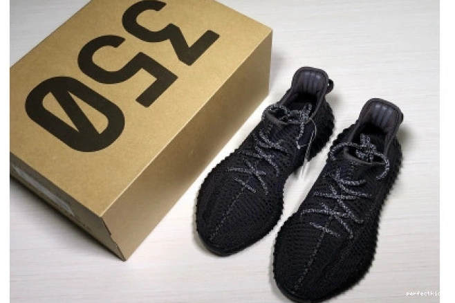 MENS ADIDAS BLACK YEEZY FU9006 V2 350 BOOST 0801